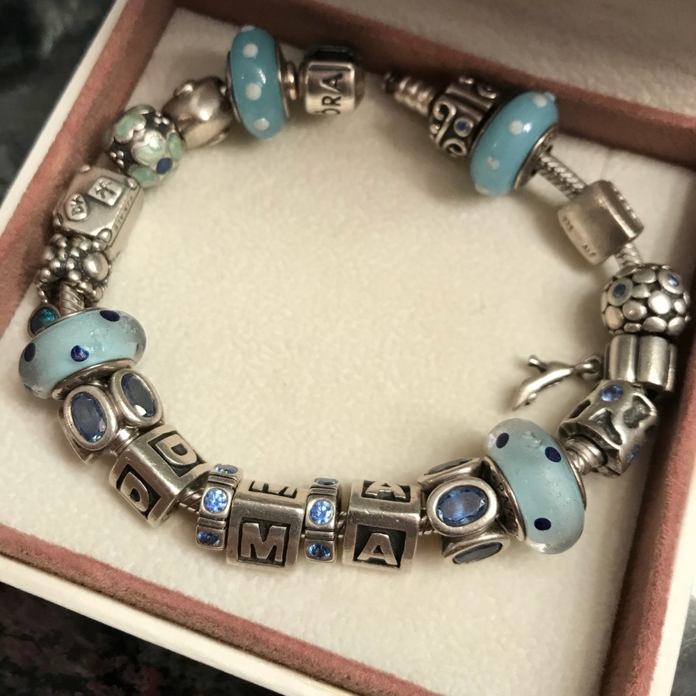 PANDORA CHARM BRACELET - Picture 2 of 4